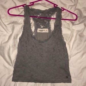 Racer back cropped top